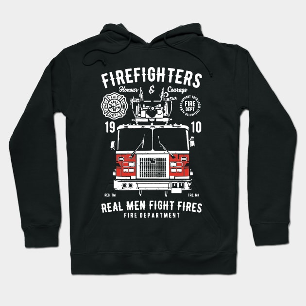 Firefighter Saying Hoodie by JakeRhodes
